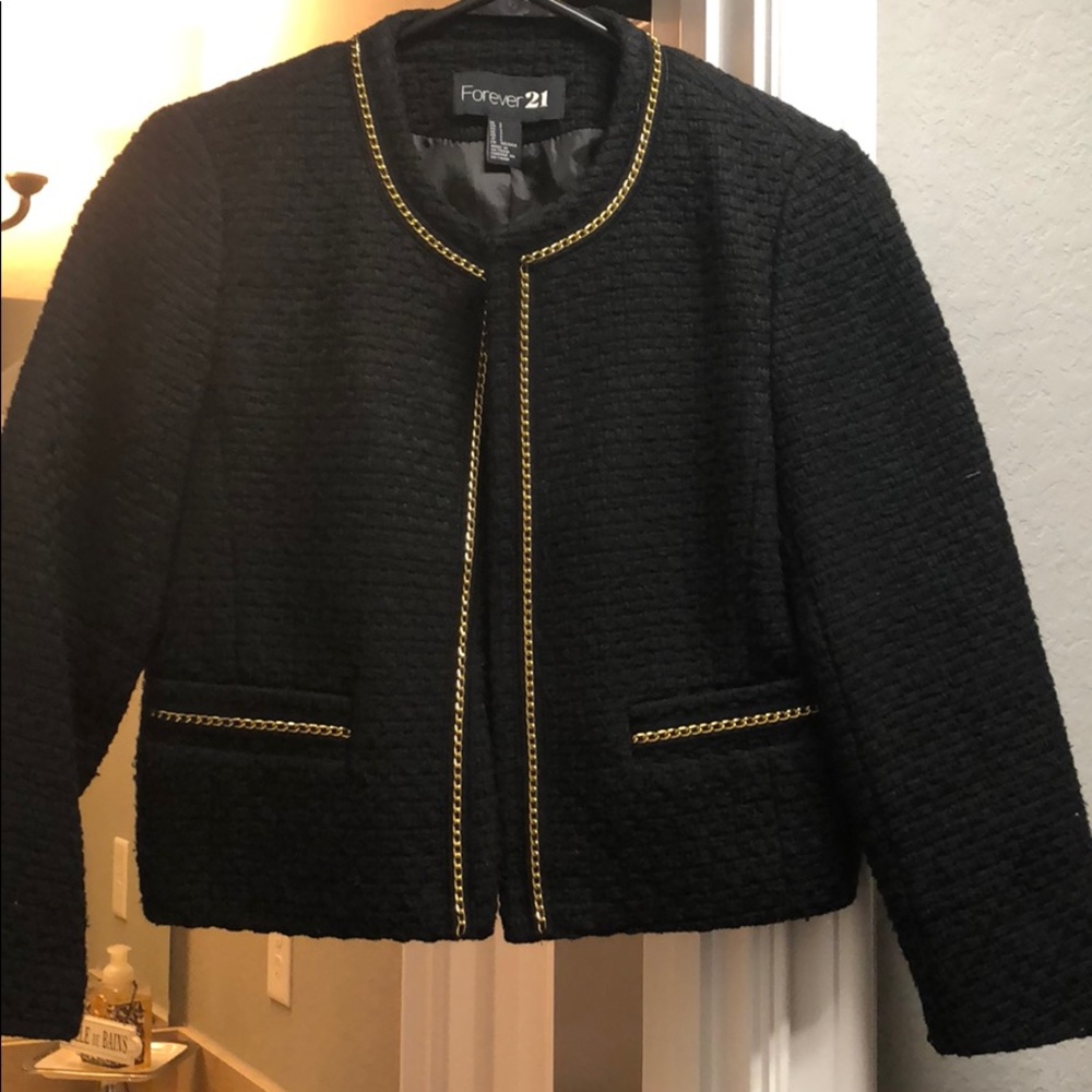 Black Forever 21 jacket. Sz Small.